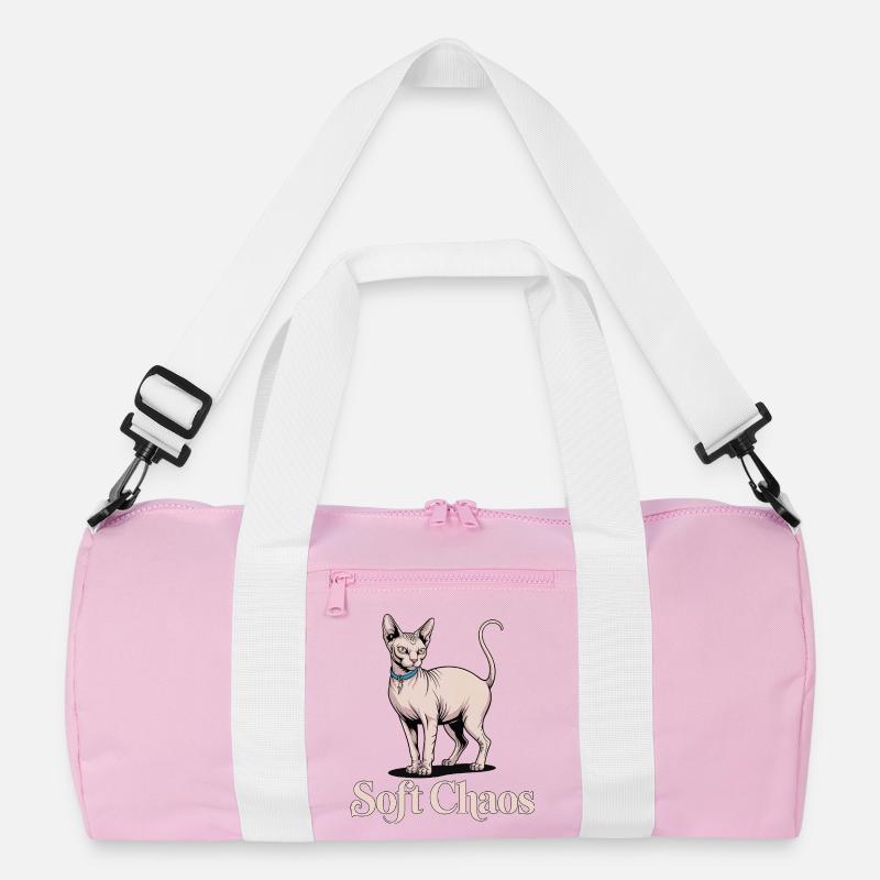 Soft Chaos Sphynx Katze Recycelte Duffel Bag