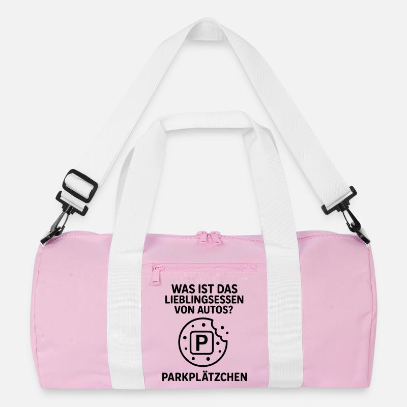 parkplätzchen witz autofahrer kekse Recycelte Duffel Bag