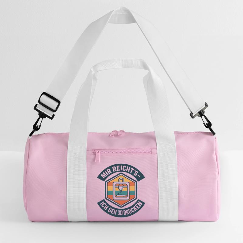 3D Printing I've Had Enough G-Code Recycled Duffel Bag