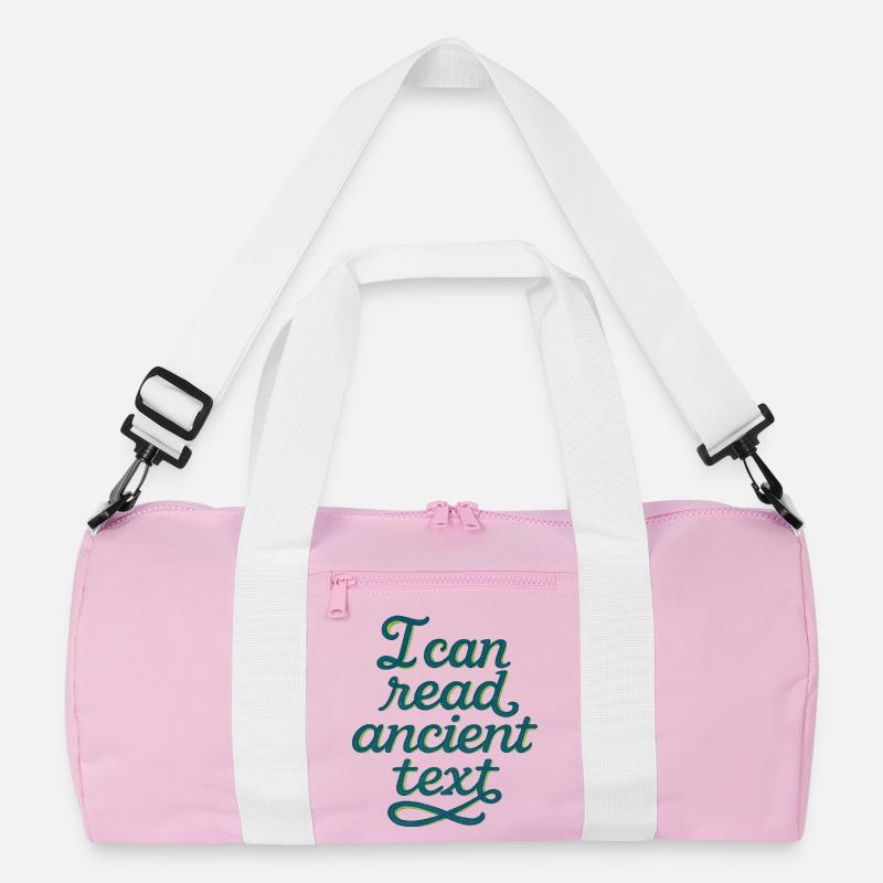 Antikes Script Tee Recycelte Duffel Bag