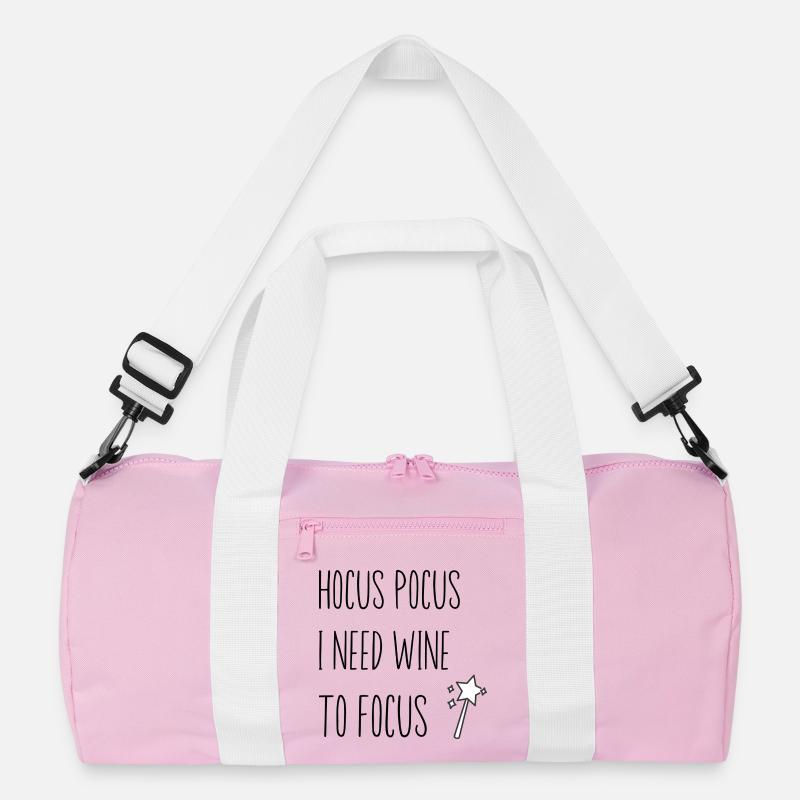Magic, Wine, Drink, Think, Concentrate Recycled Duffel Bag