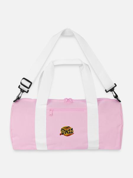 Jazz - Recycelte Duffle Bag - Rosa/Weiß