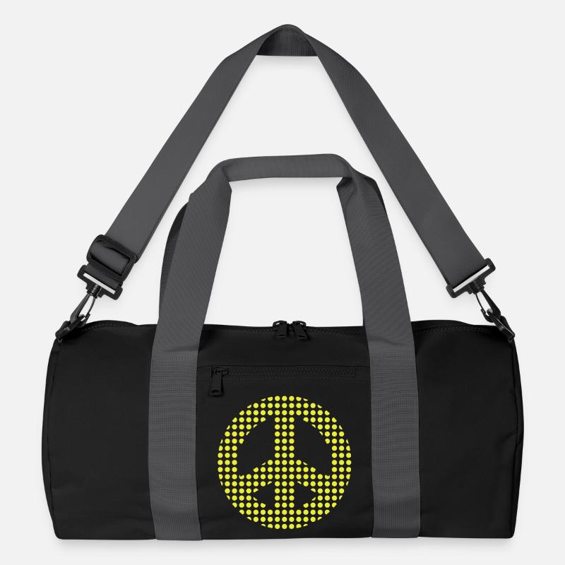 Friedenszeichen Recycelte Duffel Bag