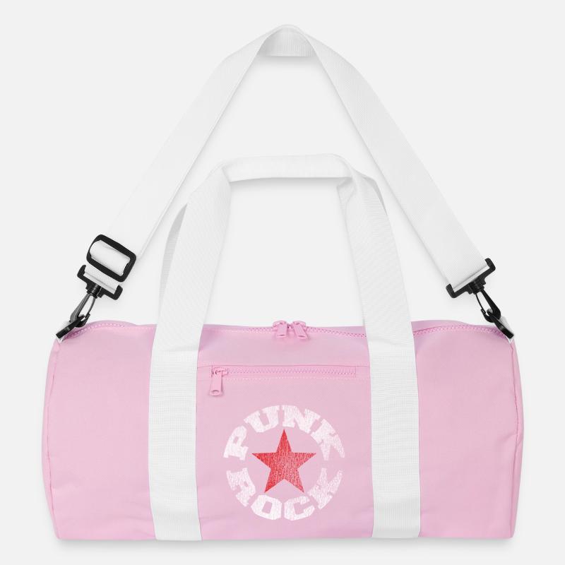 punk rock Recycled Duffel Bag