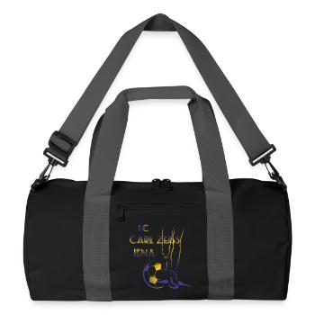 FC Carl Zeiss Jena - Recycled Duffel Bag - black/graphite grey - Front