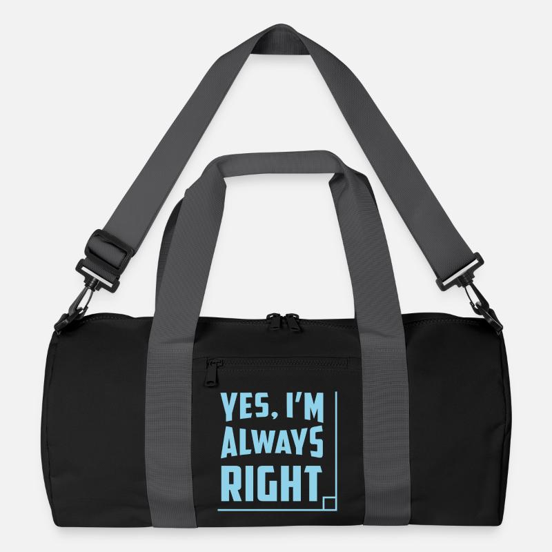 funny math teacher Recycelte Duffel Bag