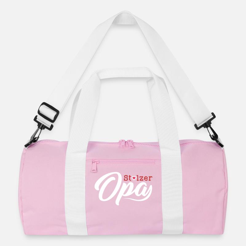 Oma Opa Großeltern Großvater Großmutter Enkel Idee Recycelte Duffel Bag