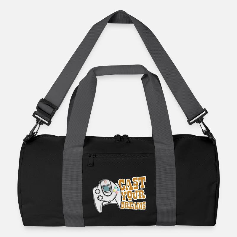 Cadeau de jeu - Sac de sport recyclé - noir/gris graphite