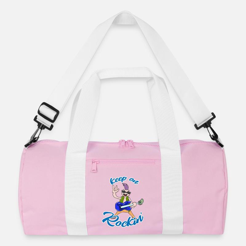 Rock 'n' Roll Recycelte Duffel Bag
