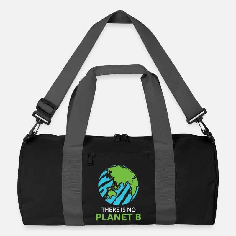 Climate protection environment planet earth climate climate policy Recycled Duffel Bag