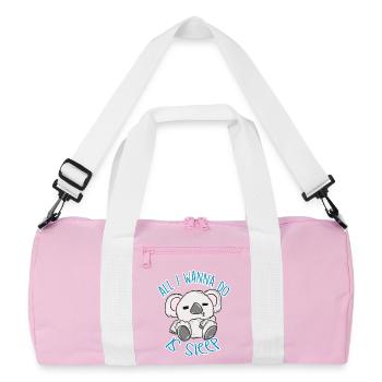 Koala - Sac de sport recyclé - rose/blanc - Devant