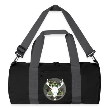 Chasseurs chasse - Sac de sport recyclé - noir/gris graphite - Devant