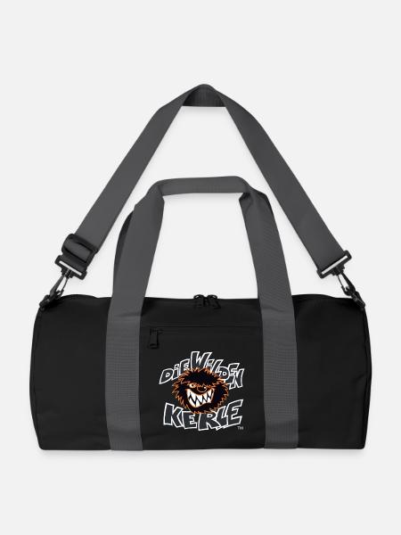 Die Wilden Kerle Logo - Recycelte Duffel Bag - Schwarz/Graphitgrau