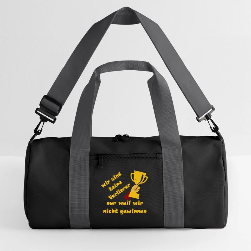 nous ne sommes pas perdants simplement parce que nous ne gagnons pas Sac de sport recyclé