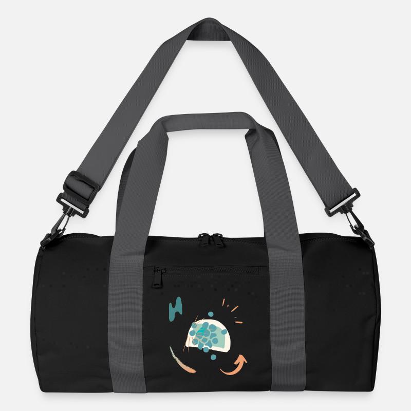 Casual design with color gradient Recycled Duffel Bag