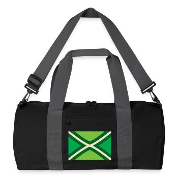 Drapeau de l’Achterhoek - Sac de sport recyclé - noir/gris graphite - Devant
