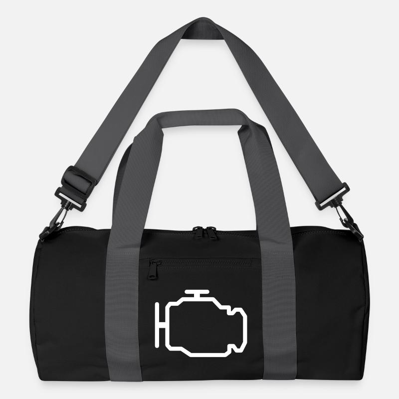 Motor - Recycelte Duffel Bag - Schwarz/Graphitgrau