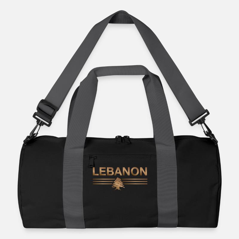 Libanon Beirut Libanese Libanesin Libanesisch LBN Recycelte Duffel Bag