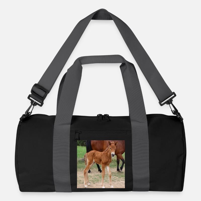 Pferd Pferdeposter Recycelte Duffel Bag