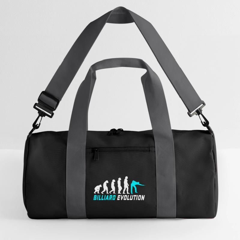 Conception d'évolution de billard / idée cadeau Sac de sport recyclé