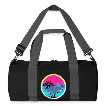 Gamer Gaming T Rex - Sac de sport recyclé - noir/gris graphite - Devant