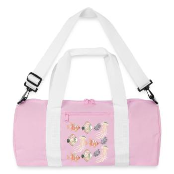 MOTIF DE SEALIFE - Sac de sport recyclé - rose/blanc - Devant
