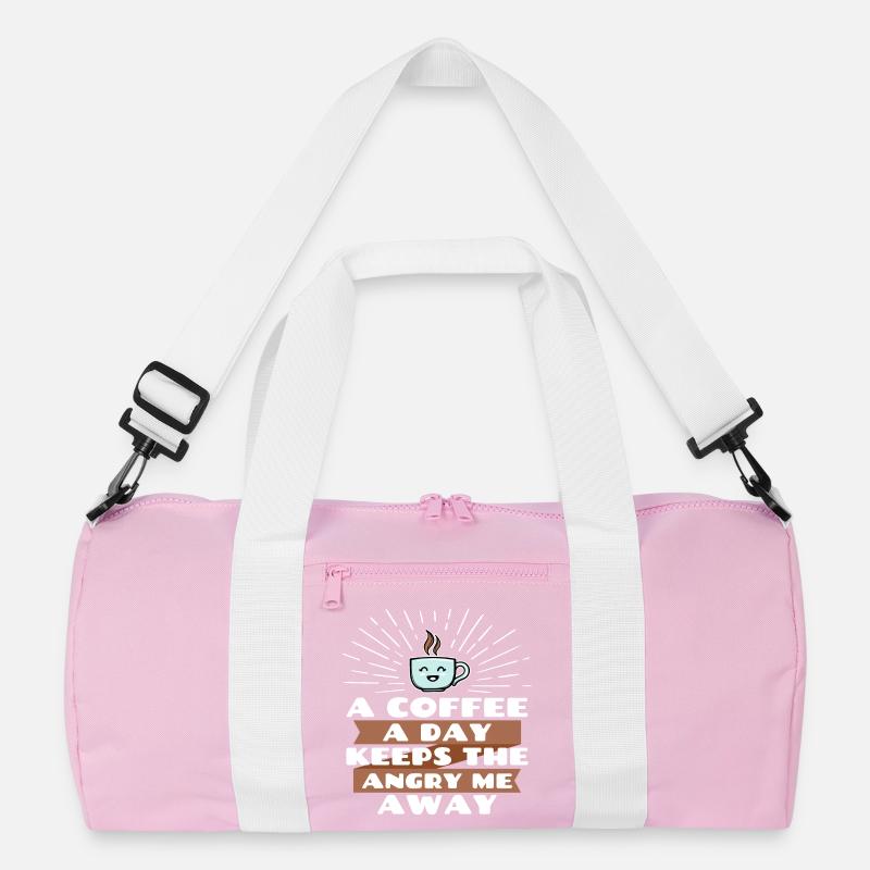 Witz Cool Lustig Statement Kaffee Recycelte Duffel Bag