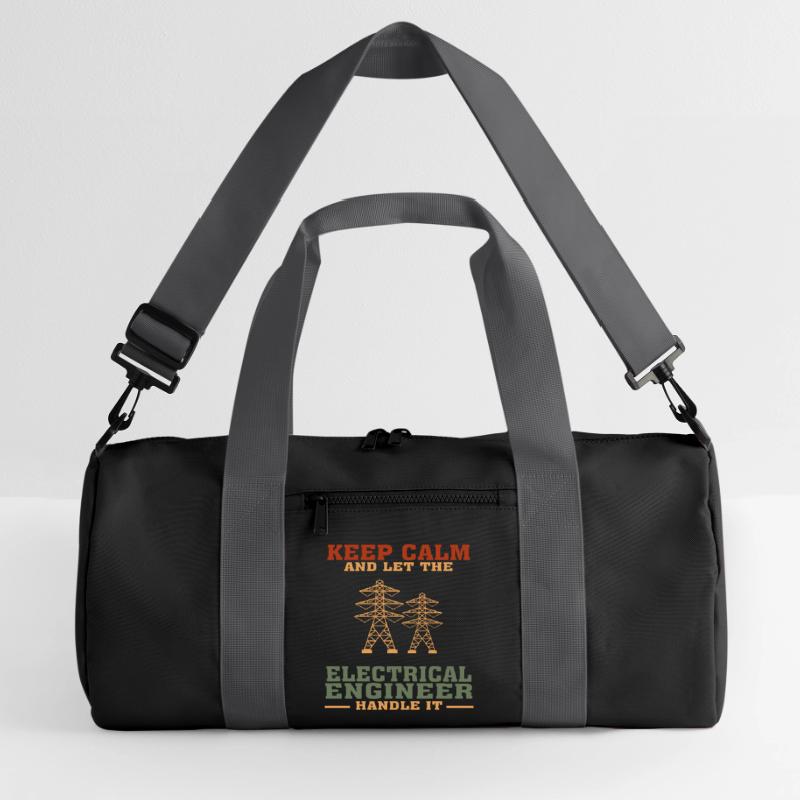 Funny Electrical Engineering Quote for Electrical Recycled Duffel Bag