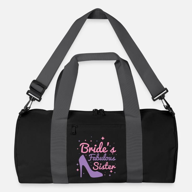 Bride’s Fabulous Sister Recycled Duffel Bag