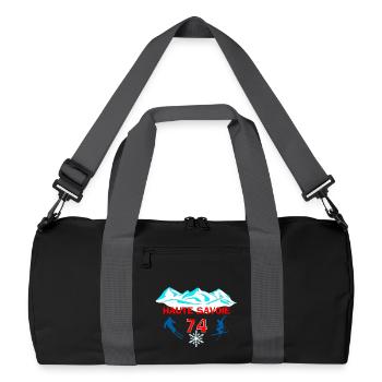 Haute-Savoie - Recycled Duffel Bag - black/graphite grey - Front