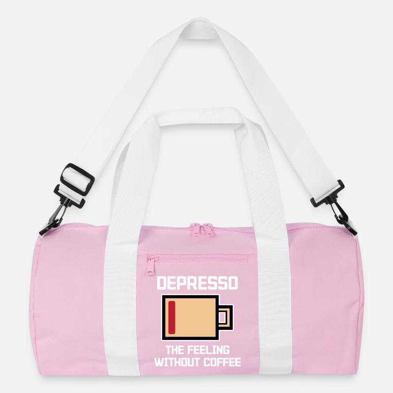 Humorvoll Kaffee Espresso Statement Kaffeetrinker Recycelte Duffel Bag