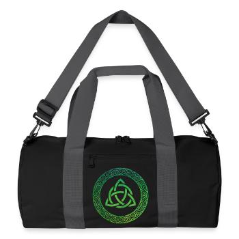 Celtic Knot - Recycled Duffel Bag - black/graphite grey - Front