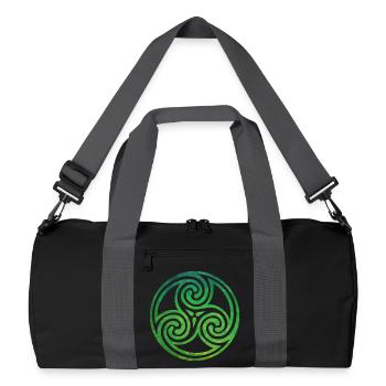Celtic Knot - Recycled Duffel Bag - black/graphite grey - Front
