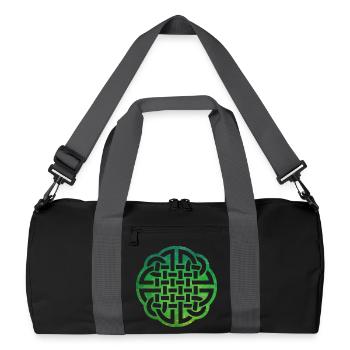 Celtic Knot - Recycled Duffel Bag - black/graphite grey - Front