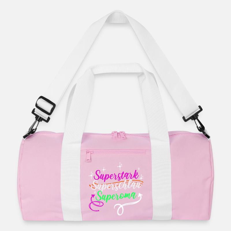 Superoma Spruch Großmutter Oma Rentnerin Recycelte Duffel Bag