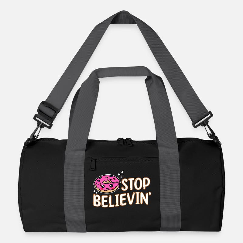 Donut Statement Naschen Backen Nachspeise Lecker Recycelte Duffel Bag