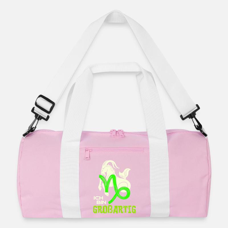 Sternzeichen Horoskop Steinbock Cool Statement Recycelte Duffel Bag