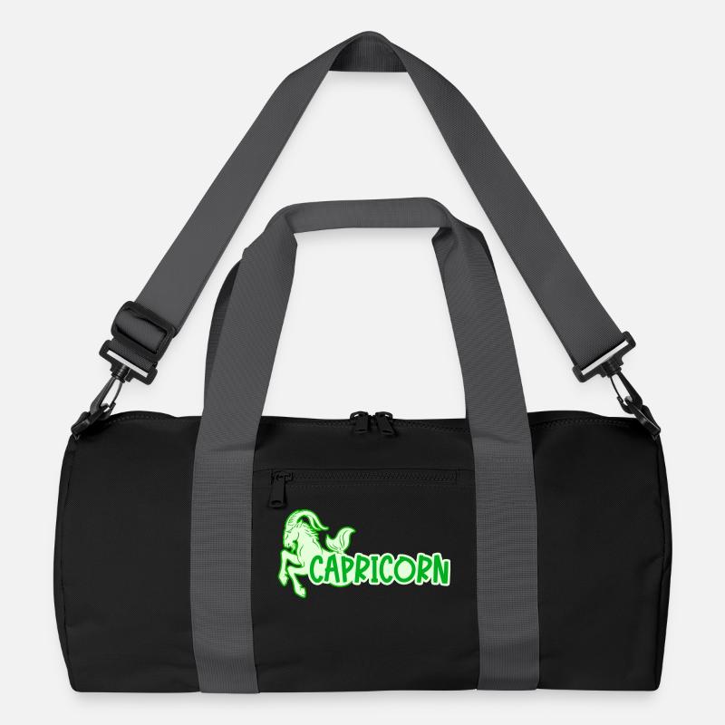 Steinbock Himmel Esoterik Astrologie Aberglaube Recycelte Duffel Bag
