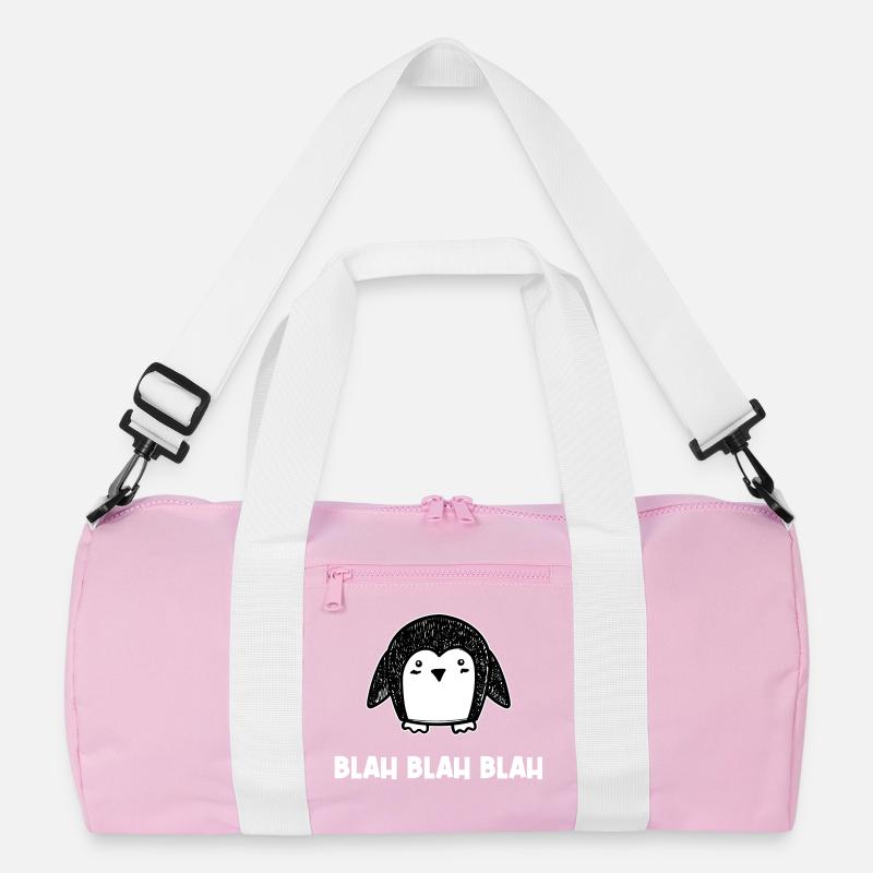 Pinguin Kalt Spruch Tier Schnee Eis Vogel Recycelte Duffel Bag