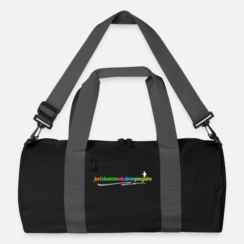 Antarktis Pinguin Statement Vogel Tier Seevogel Recycelte Duffel Bag