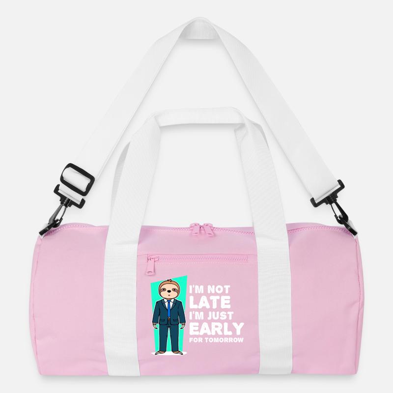 Faultier Säugetier Humorvoll Statement Langsam Recycelte Duffel Bag
