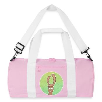 Rabbit - Recycled Duffel Bag - pink/white - Front