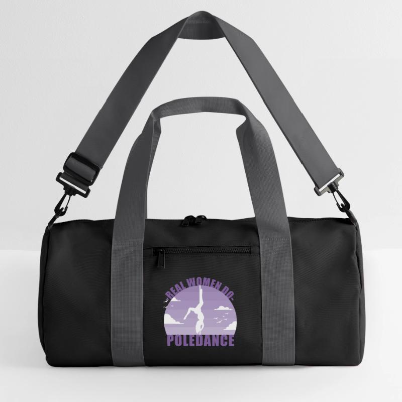 Pole Dance Dancer Poledancing Pole Gift Recycled Duffel Bag