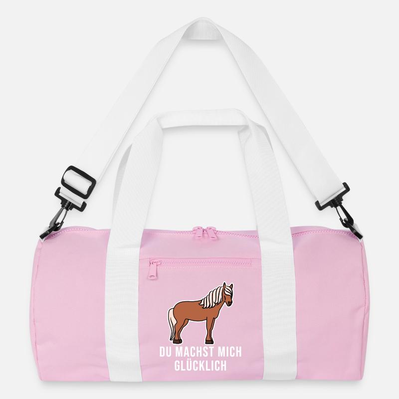 Pferde Cool Statement Pferdenarr Isländer Recycelte Duffel Bag