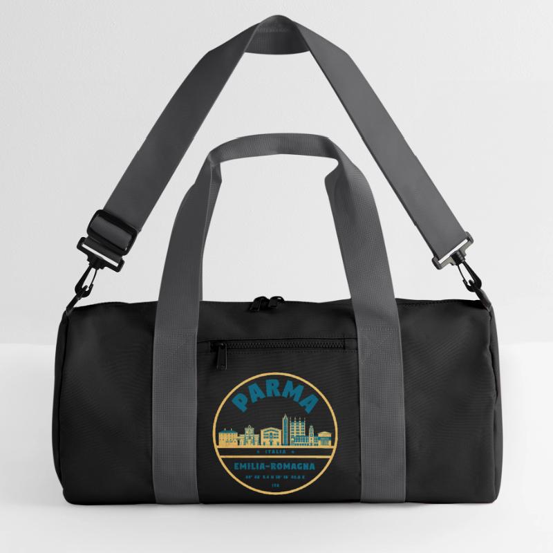 Emilia Romagna Cityscape Recycled Duffel Bag