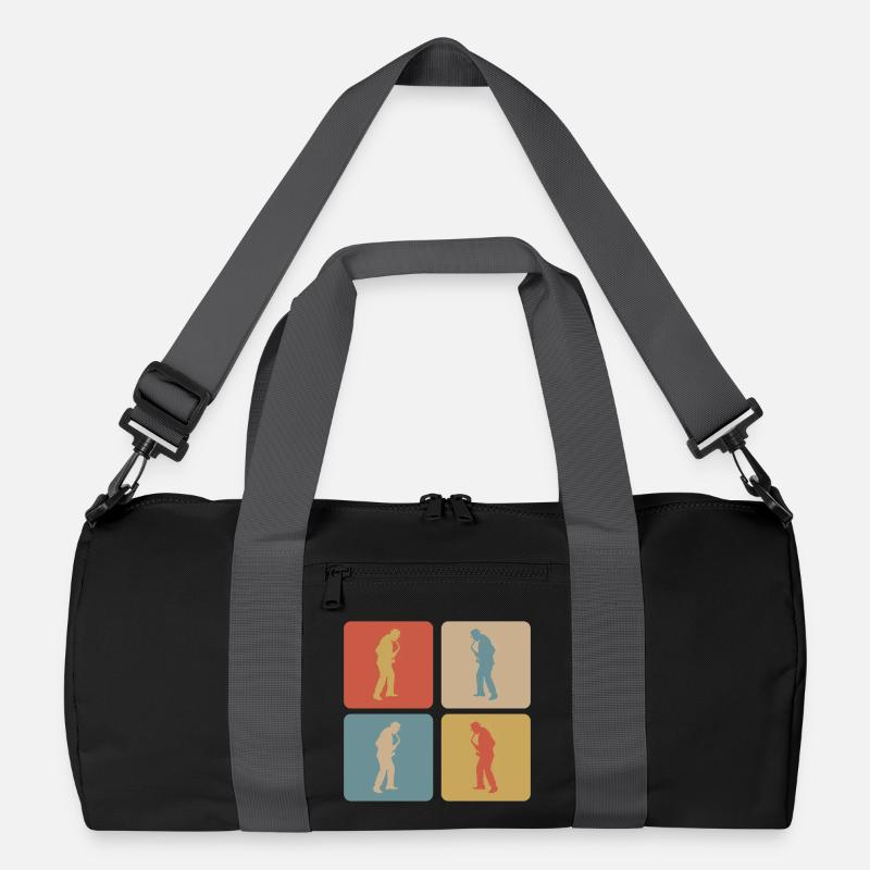 Saxophone Design Recycelte Duffel Bag