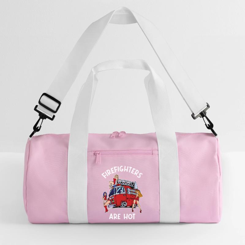 Volunteer Fire Brigade Statement Fire Engine Recycled Duffel Bag