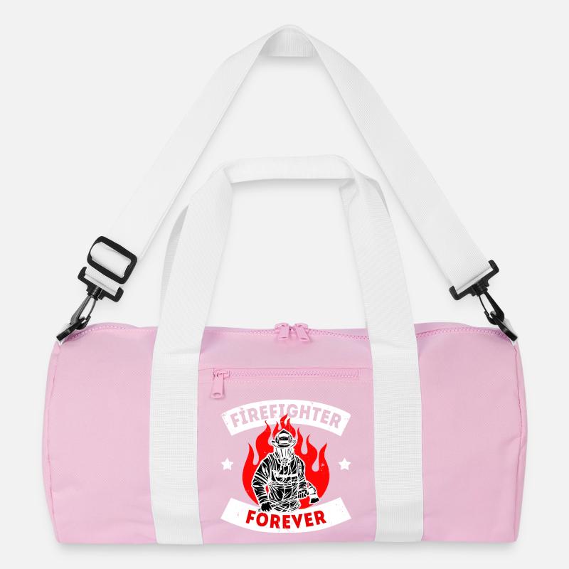 Professional Fire Brigade Firefighter Statement Recycled Duffel Bag