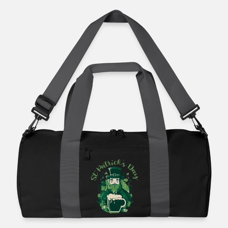 Tee de la Saint-Patrick: Leprechaun & Beer Fun! Sac de sport recyclé