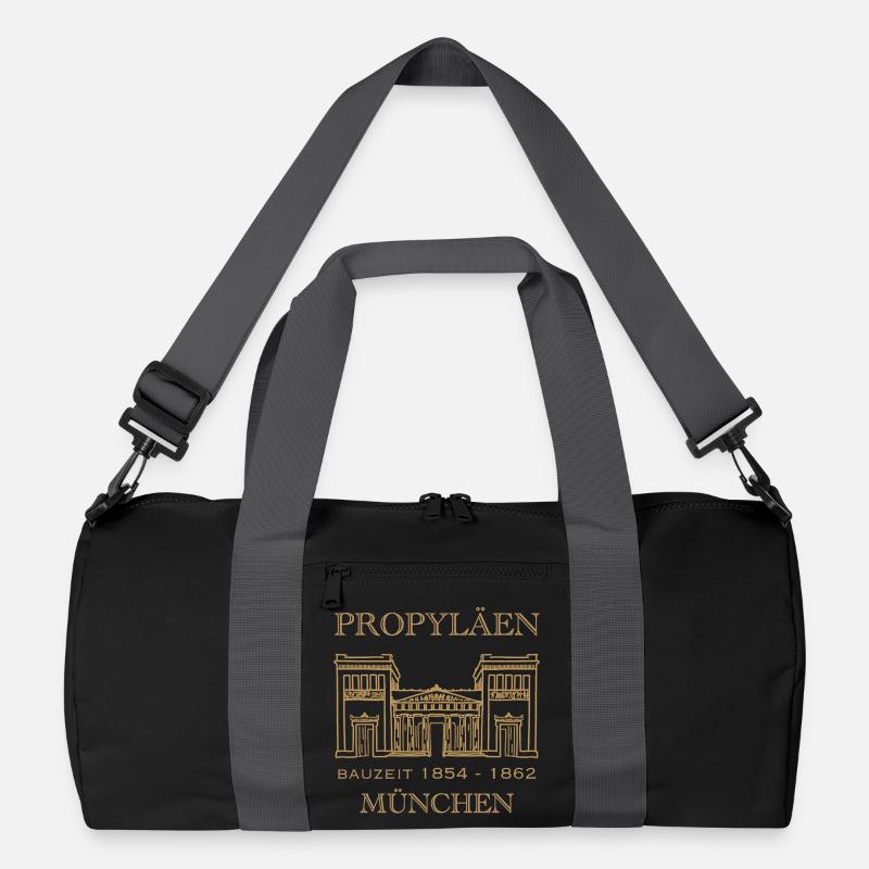 Propyläen, München, Wahrzeichen Stadttor, Bayern Recycelte Duffel Bag